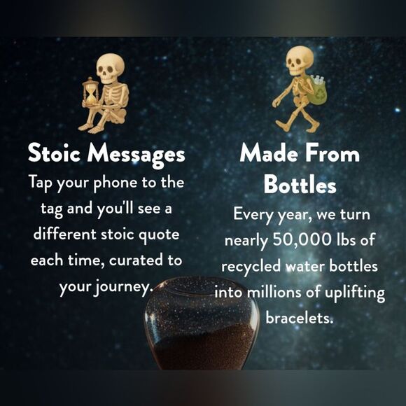 ZOX "CHOOSE TODAY" #1173 SKULL INTERACTIVE Glow N The Dark collectible wristband - Picture 8 of 11